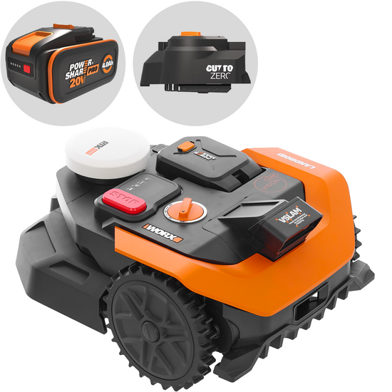Worx Landroid Vision Cloud WR305E - Robot tondeuse - Sans installation