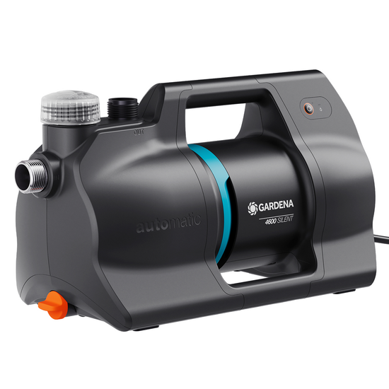 Gardena 4600 Silent - Pompe &eacute;lectrique de jardin auto-amor&ccedil;ante - 600 W