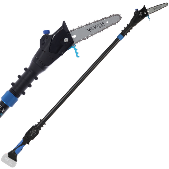 Vesco X180AT - Élagueuse sur perche télescopique à batterie - 180-270 cm - 36 V - SANS BATTERIE NI CHARGEUR