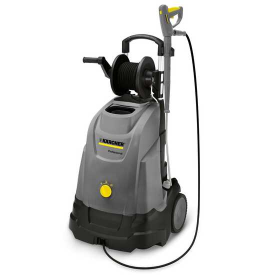OUTLET - PETITS D&Eacute;FAUTS ESTH&Eacute;TIQUES - Karcher Pro HDS 5/15 UX - Nettoyeur haute pression &agrave; eau chaude - pompe en laiton - enrouleur - monophas&eacute;