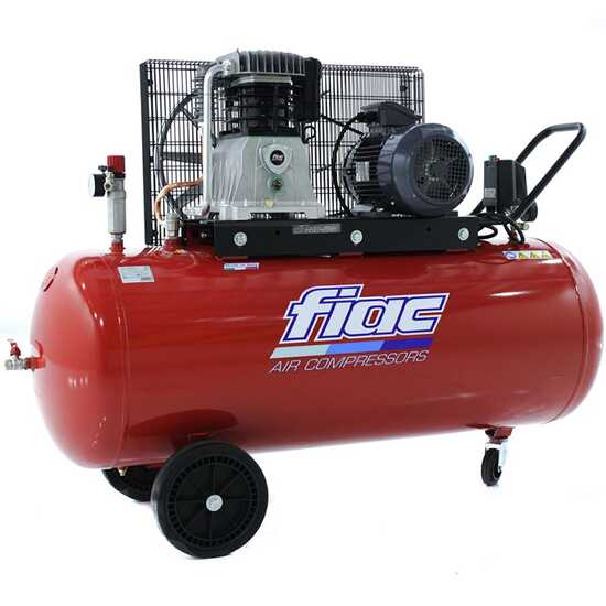 Fiac AB 300/598 - Compresseur d'air &eacute;lectrique triphas&eacute; &agrave; courroie - Moteur 5.5 CV - 270 L