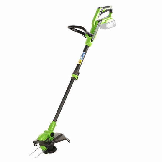 Greenworks G48GTE30IIK2 - Coupe-bordure &agrave; batterie - SANS BATTERIE NI CHARGEUR