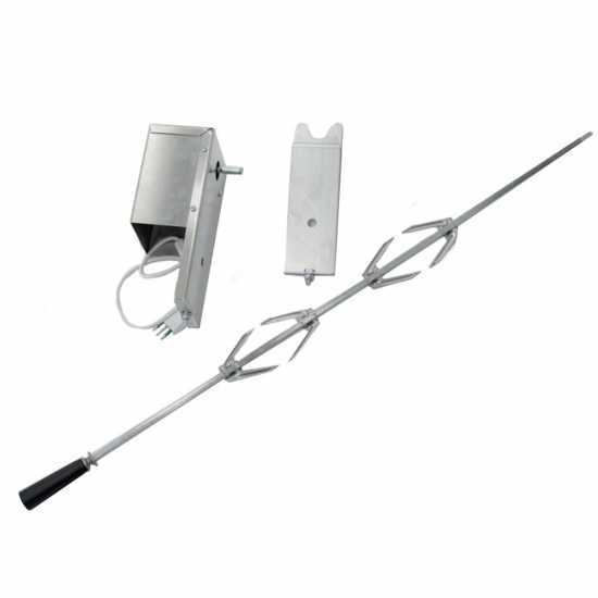 Tournebroche &eacute;lectrique pour barbecue Automatico 50