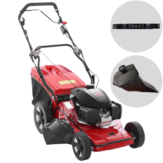Marina Systems AGRI 55 SH 3V ZHW - Tondeuse &agrave; gazon thermique tract&eacute;e - Moteur Honda GCVX200