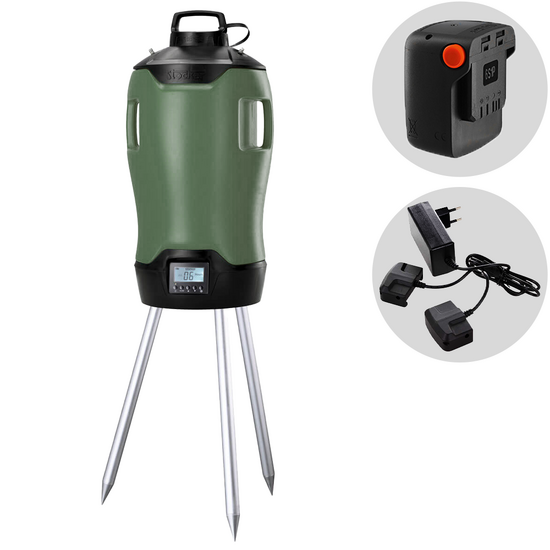 Stocker Geyser Evo 25L - N&eacute;bulisateur anti-moustiques de jardin &agrave; batterie - 21V 2,6Ah