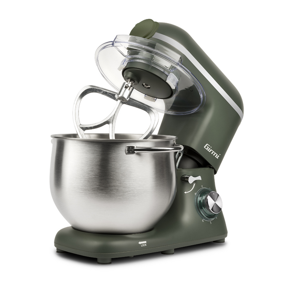 Girmi Gastronomo Plus IM5003 - Batteur mélangeur planétaire - Cuve de 8 litres