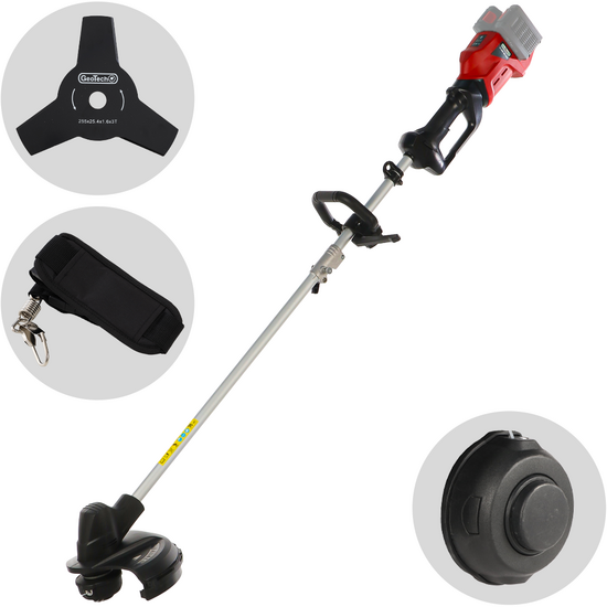 GeoTech X-Line BC-40V - D&eacute;broussailleuse &agrave; batterie - 40 V - SANS BATTERIE NI CHARGEUR