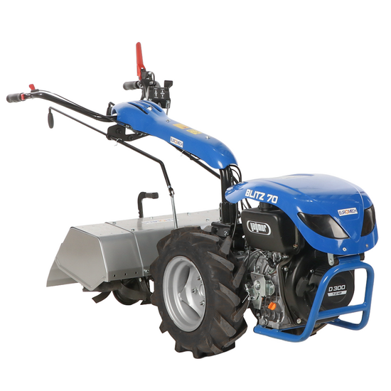 EuroMech BLITZ 70 - Motoculteur diesel - Moteur Yagmur D300 - 7 CV