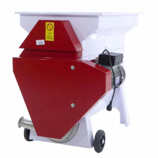 &Eacute;grappoir &eacute;lectrique K25AP ouvrable -2,5 CV &ndash; avec pompe centrifuge et tamis en acier inox