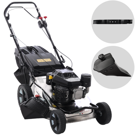 Marina Systems PROMX 57 3 V - Tondeuse à gazon thermique tractée - Moteur Kohler CV224