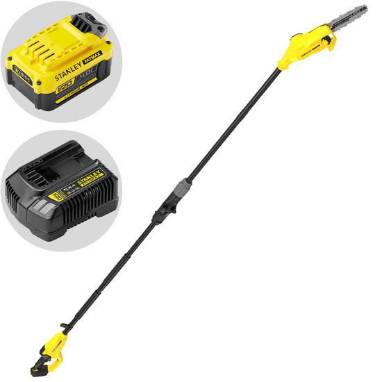 Stanley Fatmax SFMCPS720M1-QW - Élagueuse sur perche à batterie - 300 cm - 18 V 4 Ah