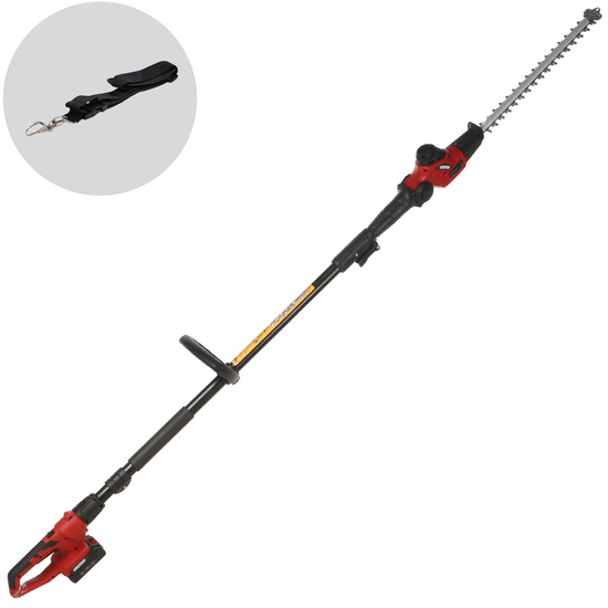 Geotech X-Line PH-20V - Taille-haie sur perche à batterie - SANS BATTERIE NI CHARGEUR