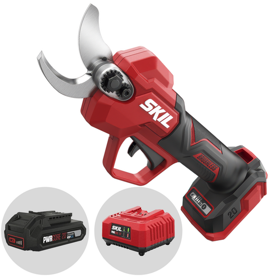 Skil 0620 CA - Sécateur électrique à batterie - 20 V / 2 Ah - Diamètre de coupe 28 mm