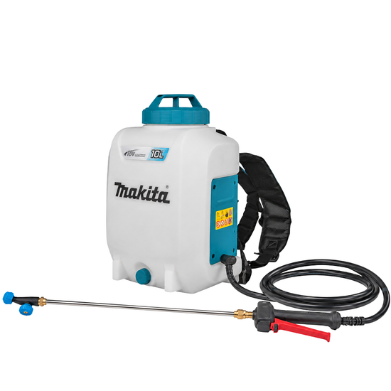 Makita DUS108Z - Pulvérisateur dorsal à batterie 18 V - SANS BATTERIE NI CHARGEUR