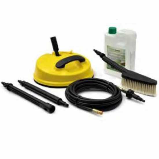 Kit accessoires pour nettoyeur haute pression pour le nettoyage ext&eacute;rieur (Lavor Kit Outdoor)