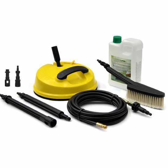 Kit accessoires pour nettoyeur haute pression pour le nettoyage ext&eacute;rieur (Lavor Kit Outdoor)
