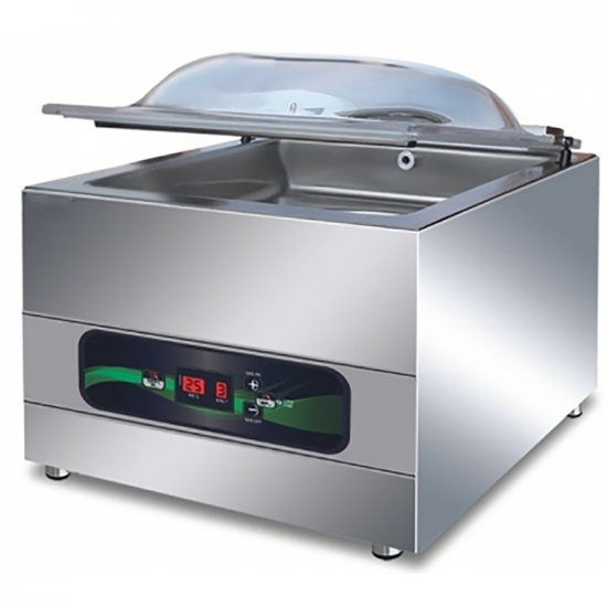 Machine sous vide &agrave; cloche Euro 3500 Inox - Barre de soudure 35 cm