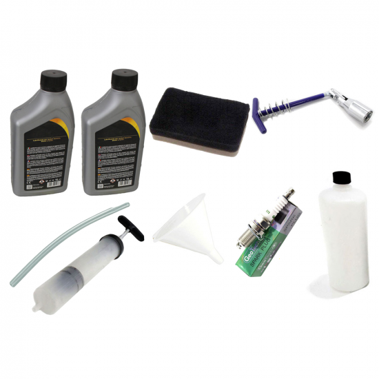 Set de pi&egrave;ces de rechange et accessoires entretien moteur thermique pour groupes &eacute;lectrog&egrave;nes
