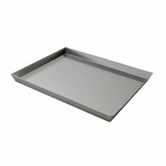 Demi-plaque de cuisson en aluminium pour four &agrave; bois 70 x 100