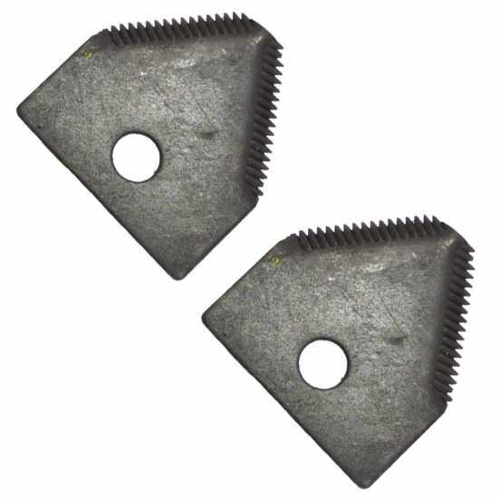 Kit 8 marteaux triangulaires de rechange pour broyeur GeoTech GS 150 E - GS 70