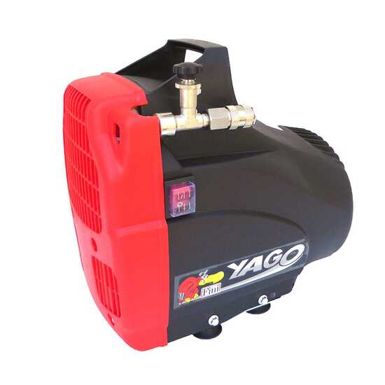 Fini Yago 1850 - Compresseur d'air &eacute;lectrique portatif monofase, oil-less - Moteur 1,5 CV 