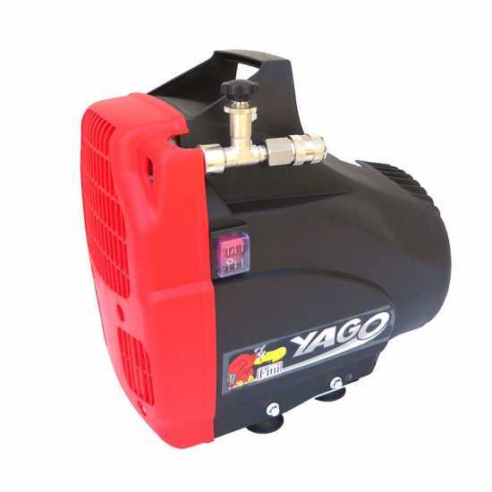 Fini Yago 1850 - Compresseur d'air &eacute;lectrique portatif - moteur 1,5 CV oilless