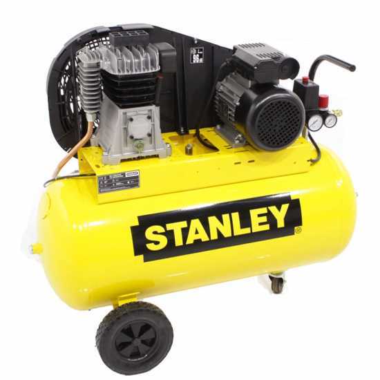 Stanley B 345/10/100 - Compresseur d'air &eacute;lectrique &agrave; courroie - moteur 3 CV - 100 L