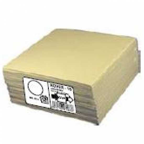 Type 20 - Cartons filtrants Rover pour filtre &agrave; plaques vin - 20x20 cm - 25 pi&egrave;ces