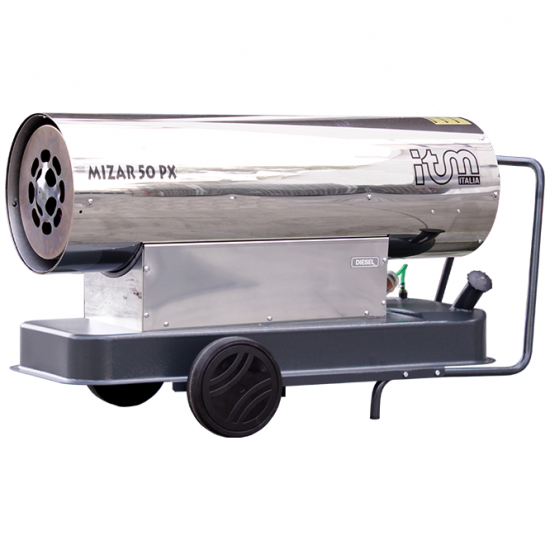 ITM MIZAR 50PX INOX - G&eacute;n&eacute;rateur d'air chaud diesel  - &agrave; combustion directe