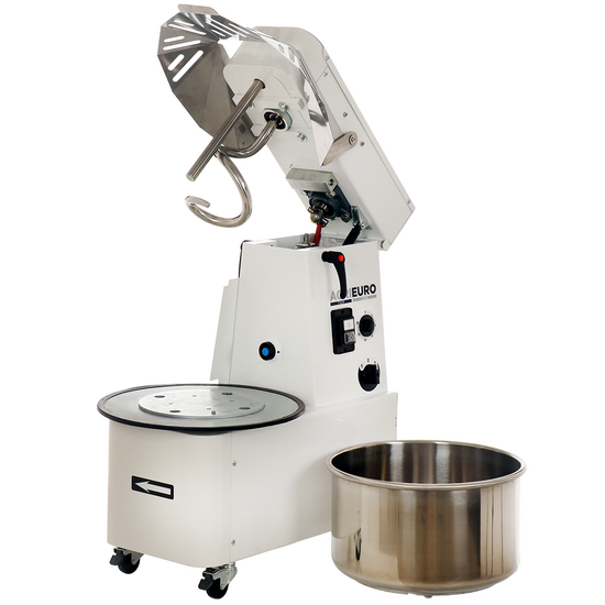 P&eacute;trin &agrave; spirale triphas&eacute; Mixer 3000 T-2G Deluxe 2 vitesses - cuve 32 litres - 25 Kg