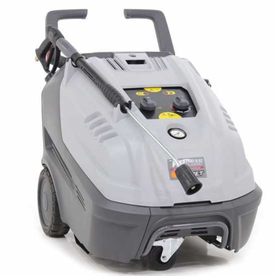 Nettoyeur haute pression eau chaude triphas&eacute; Comet KP PRO CLASSIC 5.12 12/200 T - Pompe en laiton