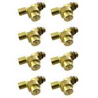 Kit 8 pi&egrave;ces - Valves anti-gouttes pour jets de pulv&eacute;risation - 1/4 MG - 1/4 GF
