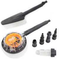 SET Brosse rotative + brosse fixe + filtre &agrave; eau pour nettoyeurs haute pression