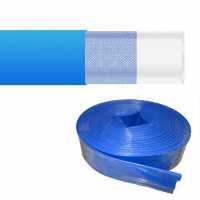 Tuyau plat (lance) tress&eacute; haute qualit&eacute; diam&egrave;tre 80 mm - longueur 20 m