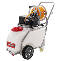 GeoTech SP 520 E - Pompe de pulvérisation électrique à batterie sur chariot - 50 L
