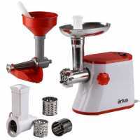 Artus K15 - Presse-tomates - Hachoir &agrave; viande - R&acirc;pe - Coupe-l&eacute;gumes - 250W