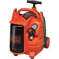 Black &amp; Decker BD 195/5 MY T - Compresseur d'air &eacute;lectrique compact portatif - 1.5 CV - 5 L