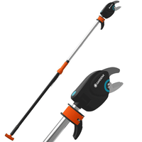 Gardena StarCut 160 plus - Long coupe-branches sur perche de rallonge de 160&nbsp;cm - &Oslash;&nbsp;32&nbsp;mm