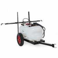 GeoTech CZ100D - Cuve de pulv&eacute;risation pour autoport&eacute;e - Pompe 12V - 100L
