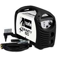 Poste &agrave; souder inverter &agrave; &eacute;lectrode en courant continu Telwin Infinity 150 - 130 A - avec Kit