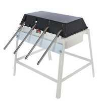 Grifo 4 robinets - Remplisseuse manuelle avec becs inoxydable et réservoir en plastique