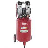 GeoTech S-AC50V-10-15C - Compresseur &eacute;lectrique oilless - Moteur 1.5 CV - 50 L Vertical silencieux