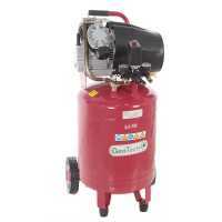 GeoTech AC50V-10-30VC - Compresseur d'air &eacute;lectrique sur chariot vertical - Moteur 3 CV - 50 L air comprim&eacute;
