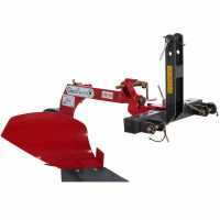 Geotech DP20 - Charrue mono-soc avec structure renforc&eacute;e - Pour tracteurs avec attelage &agrave; trois points