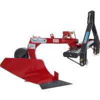 Geotech DP35 - Charrue mono-soc - Réglage latéral manuel par vis - Pour tracteurs avec attelage à trois points