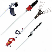 GeoTech BC 1400 Combi - Peigne vibreur + Débroussailleuse multifonction électrique