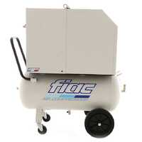 Fiac Silent AB90/360M - Compresseur d'air &eacute;lectrique sur chariot - Moteur 3 CV - 90 L