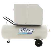 Fiac Silent AB200/360M - Compresseur d'air &eacute;lectrique monophas&eacute; &agrave; courroie, silencieux - Moteur 3 CV- 200 L