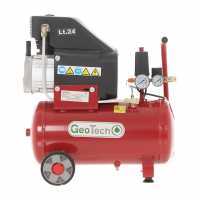 GeoTech AC 24.10.25C - Compresseur d'air &eacute;lectrique de 24 L &agrave; air comprim&eacute; - moteur 2.5 CV