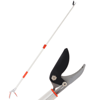 Stocker Art. 508 - Coupe-branches sur perche t&eacute;lescopique de 130-200&nbsp;cm - &Oslash;&nbsp;10&nbsp;mm - orientable